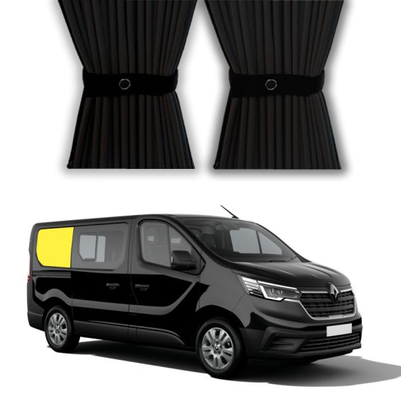 Rideaux pour fenêtre arrière droite - Trafic 3 / Vivaro / Talento / NV300 depuis 2014