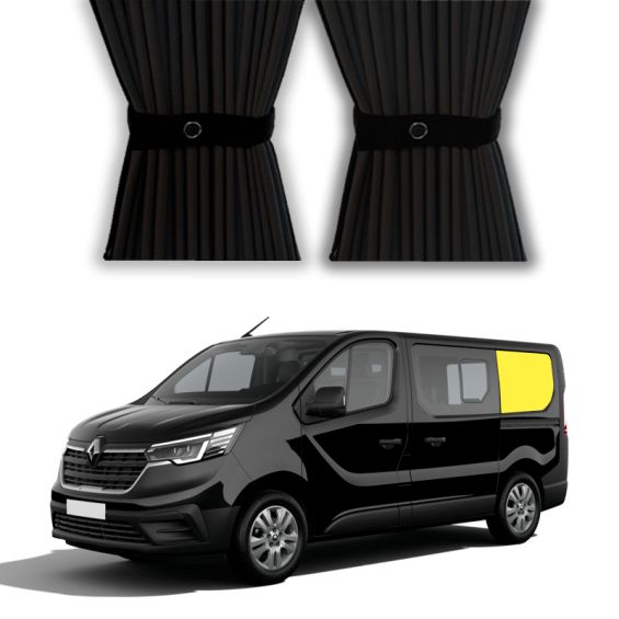Rideaux pour fenêtre arrière gauche - Trafic 3 / Vivaro / Talento / NV300 depuis 2014