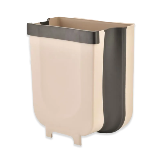 poubelle pliante d'une contenance de 4,5 litres