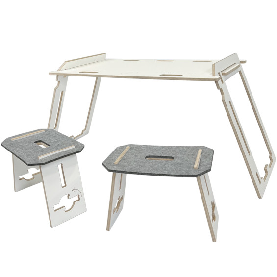 solution de voyage en voiture couchage et table