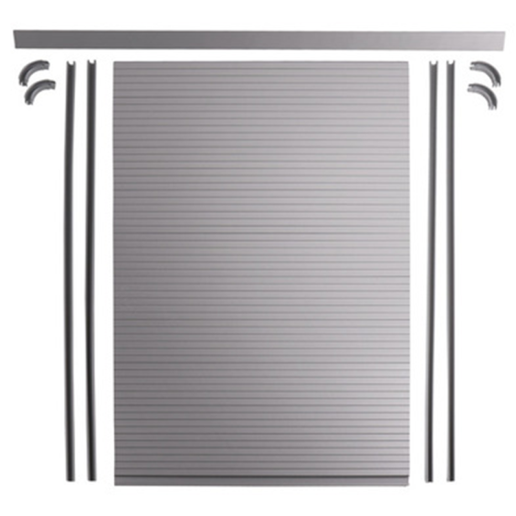 persiana enrollable mueble furgoneta camperizada Gris