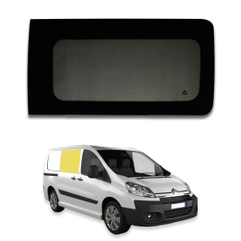 baie vitrée fixe avant droite citroën jumpy 2007 à 2015