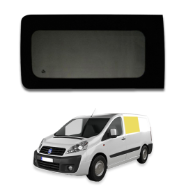 baie vitrée fixe avant gauche fiat scudo 2007 à 2015