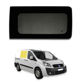 baie vitrée fixe avant droite fiat scudo 2007 à 2015