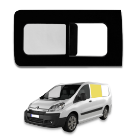 baie vitrée coulissante avant gauche citroën jumpy 2007 à 2015