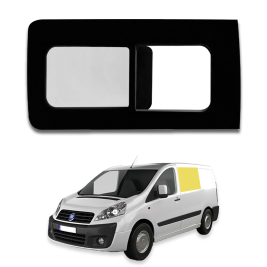 baie vitrée coulissante avant gauche fiat scudo 2007 à 2015