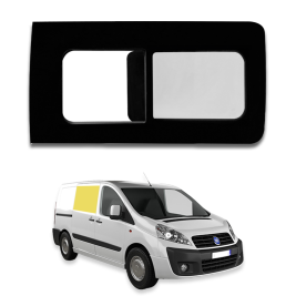 baie vitrée coulissante avant droite fiat scudo 2007 à 2015