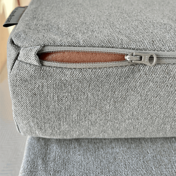 zip fastener heathered fabric covers Heode for van