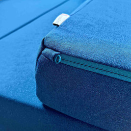 housses en tissu chiné pour matelas module de rangement fourgon aménagé