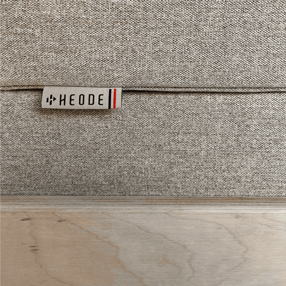 housse en tissu chiné heode pour van