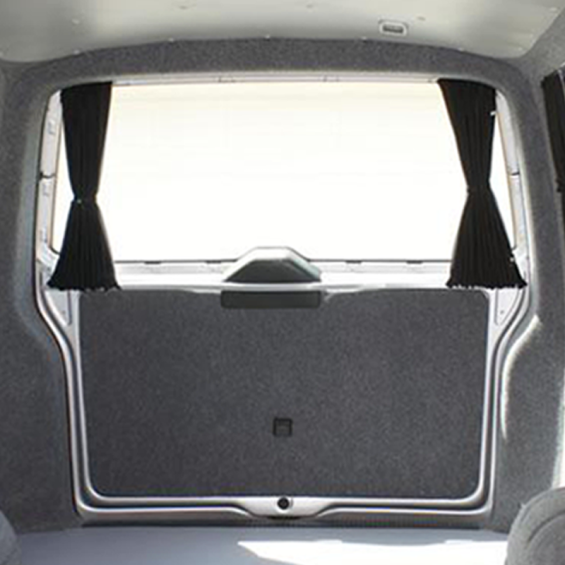 Tailgate window curtains -...