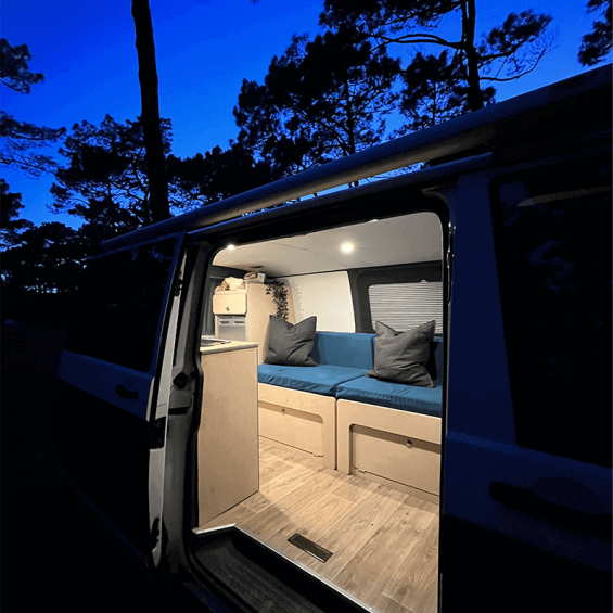 éclairage intérieur led van aménagé