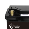 Installation Lithium-Batterie 100Ah unter dem Sitz