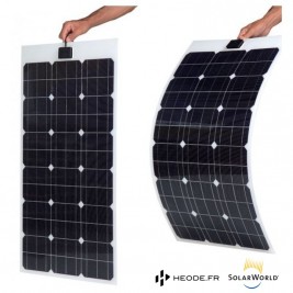 Flexibles Solarpanel für ausgebauten Transporter - 105W 12V Solarworld