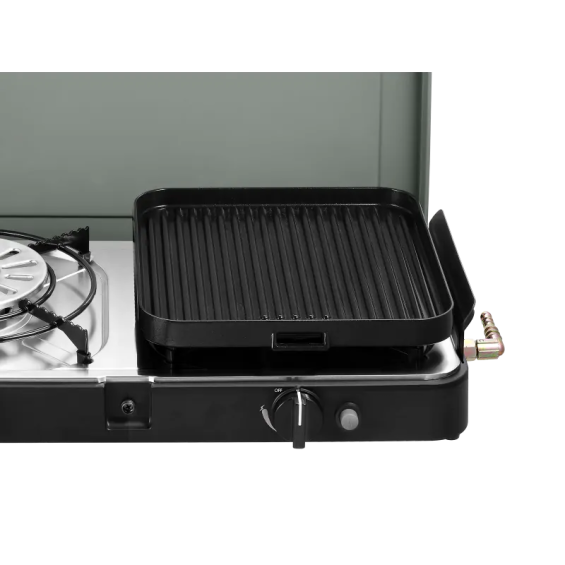 Grill plate for 2 Cook 3 Pro stove
