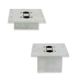 Mounting bracket to fix an Autoterm Air 2D heater to the floor