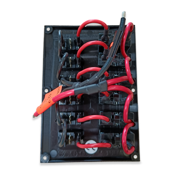 Electrical panel with 6...