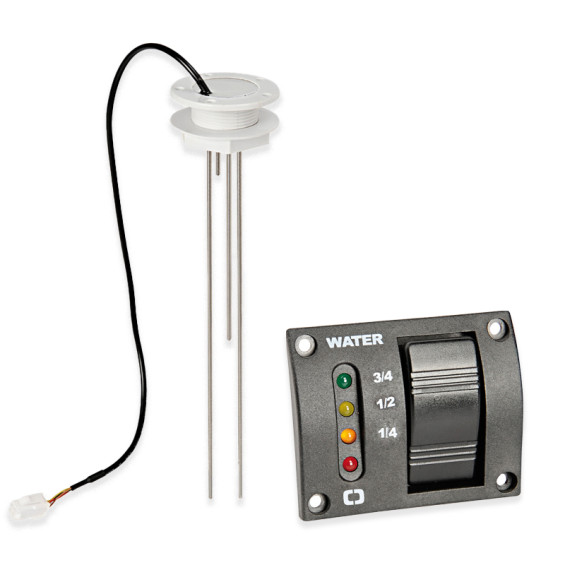 Sonda con indicador de nivel de agua limpia para furgoneta camperizada