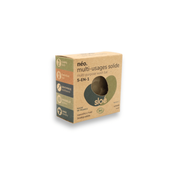 Packaging multi-purpose soap 5 in 1 Néo Sloé Nature