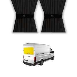 Verdunkelungsvorhänge für hintere Flügeltüren - VW Crafter