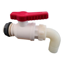 1/4 turn drain valve with...