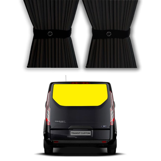 Verdunkelungsvorhang für die Heckklappe - Ford Transit Custom Van (Seit 2012)