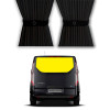 cortina opaca para portón trasero Ford Transit