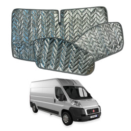 Isoliervorhang-Set für Kabine 3-teilig - Fiat Ducato von 2006 bis 2014