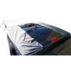 View of the door rear tent Trafic tailgate
