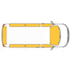 kit completo cortinas aislantes 8 piezas para Volkswagen Caravelle o Volkswagen Multivan a partir de 2022