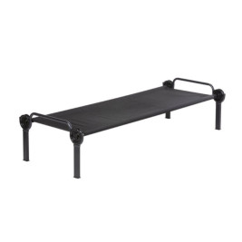 Feldbett schwarz für 1 Person