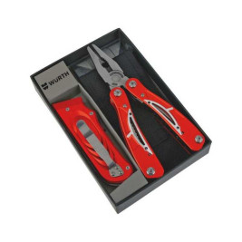Set mit Multifunktionszange und Cutter der Marke Würth