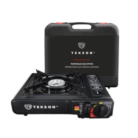 1-burner gas camping stove...