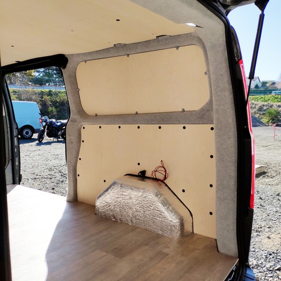 Revestimiento lateral de madera para Ford Transit Custom, económico y fácil de instalar.
