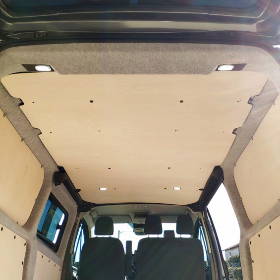 Techo de madera Ford Custom