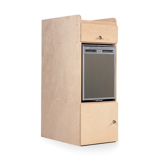 rangement frigo fourgon aménagé