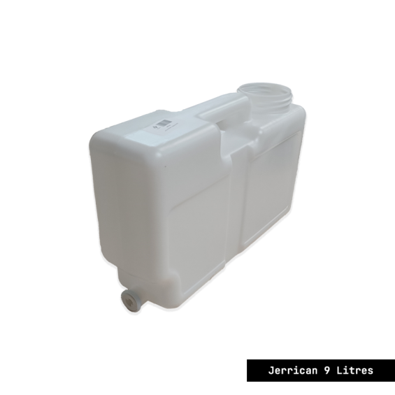 jerrican extra plat 9 litres face arrière