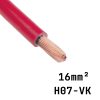 elektrisches Kabel H07 VK rot 16 mm²