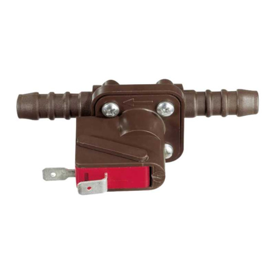 Pressure switch with non-return valve