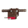 Pressure switch with non-return valve