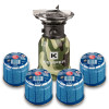 estufa de gas kemper KE2008CMF + 4 cartuchos
