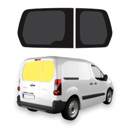 Double rear window for...