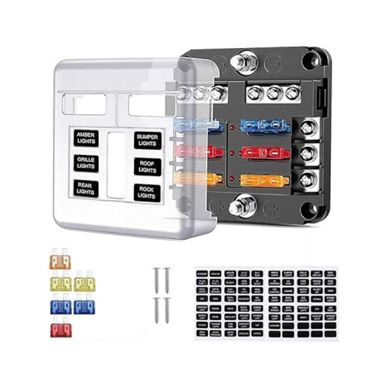 Fuse holder with a choice...