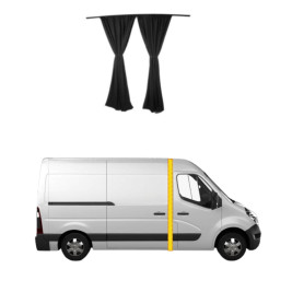 Cortina opaca de separación de cabina - Renault Master (2010-2023)