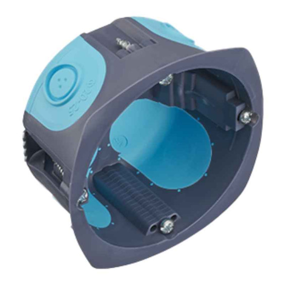 Watertight back box with a...