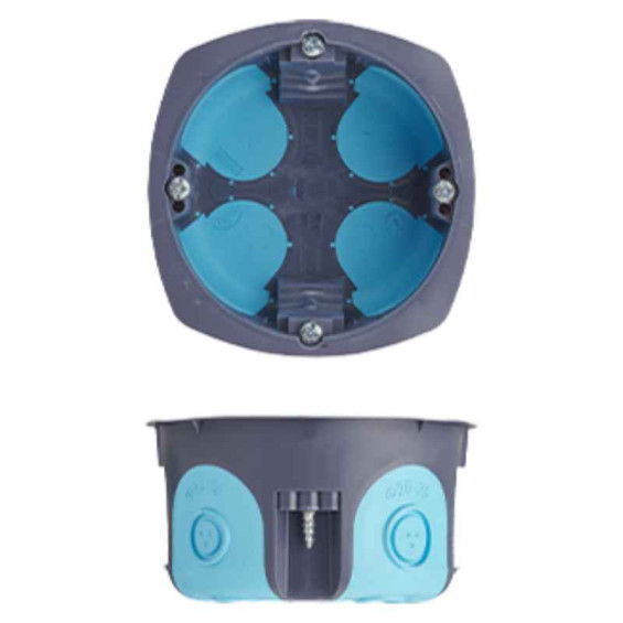 Watertight back box with a...