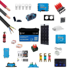 Power Ultra electrical kit with Victron Energy devices for converted van offered by Heode.fr
