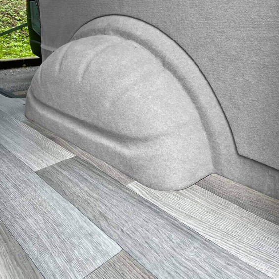 Suelo flexible efecto parquet gris para revestimiento de piso Expert; Jumpy; Vivaro o Proace