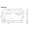 Einbaumaße 9722R