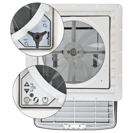 MAXXFAN Deluxe Skylight -...